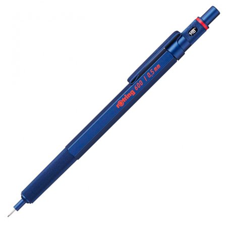 Rotring 600 Porte-mine 0.5 Bleu