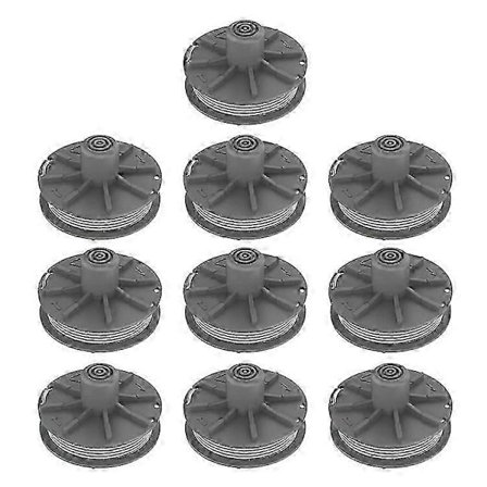 10 stk. spoler, kompatible med GARDENA 5307-20, reservedele til græsslåmaskine