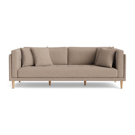 Cali 3 personers sofa - Puente Greige - 220x92x76 - Sofa, 3 personers sofa