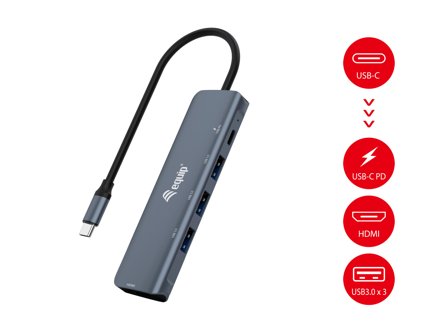 Equip Usb-C 5 In 1 Multifunctional
