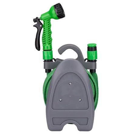 Utvidbar vannslange 5-10 meter med munnstykke og holder