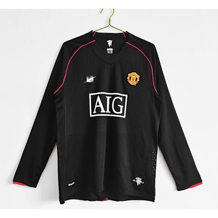 Retro legende 07-08 Manchester United udebanetrøje Lang Rooney NO.10 Rooney NO.10 Rooney NO.10 Rooney NO.10-X42- Rooney NO.10
