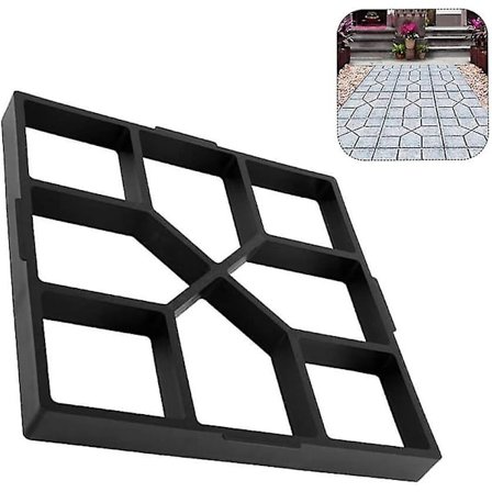 Plast Form 4040 Cm Form Gör-det-själv-väg Återanvändbar form form för vägdesign