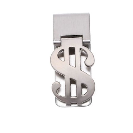 Herre Pung Dekorativ Dollar Pengeclips Dollar Kontantclips Metal Kreditkortholdere Pengeclips Holder