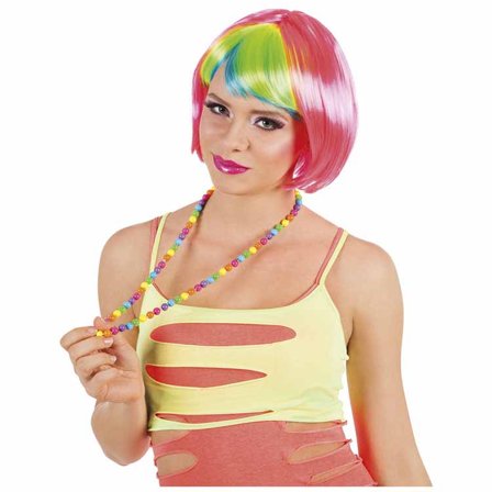 Halskæde Regnbuefarvet