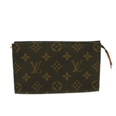 Louis Vuitton Vintage, Pre-owned Canvas pouches Bruin, Dames, Maat:ONE Size,leer
