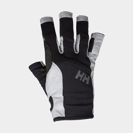 Segelhandschuhe Helly Hansen Sailing Glove Short, Black, Medium - Boot