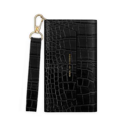 Ideal Of Sweden Plånboksfodral Black Croco För Iphone 13 Mini