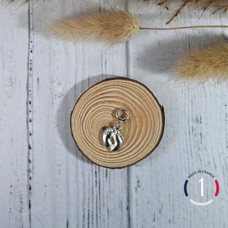 Hängen - MADE IN FRANCE - Silverpläterade - 1. Babyfötter