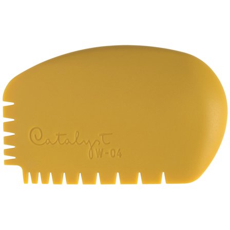 Catalyst Malerverktøy silicone wedge No 4 Yellow