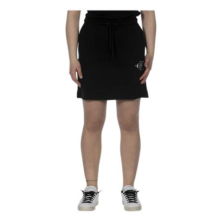 Calvin Klein, Mini Skirt Czarny, Kobieta, Rozmiar: M