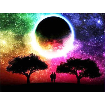 30x40cm 5D DIY Diamantmaling Full, Kosmisk Serie#I, DIY Diamant