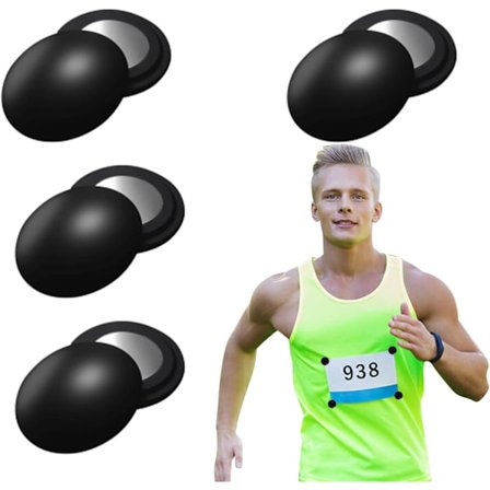 Kilpailunumeronpidike, Kilpailunumeron magneetti, Juoksun magneettinen rintamerkinpidike, Dorsa