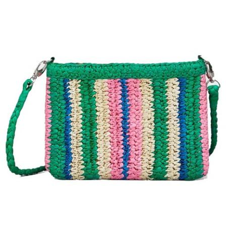 Becksöndergaard Braided Elvera crossbody Grøn, Dame Skuldertasker, Størrelse: ONE Size