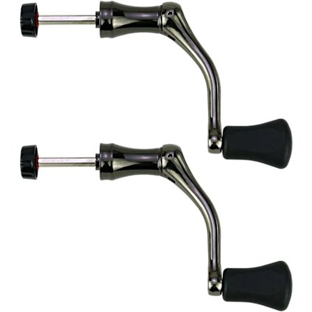 2 kpl Kalastuskela-kahvoja, Täysmetallinen keinuvipu, Kalastuskela-kahva useimpiin kalastuskeloihin, L