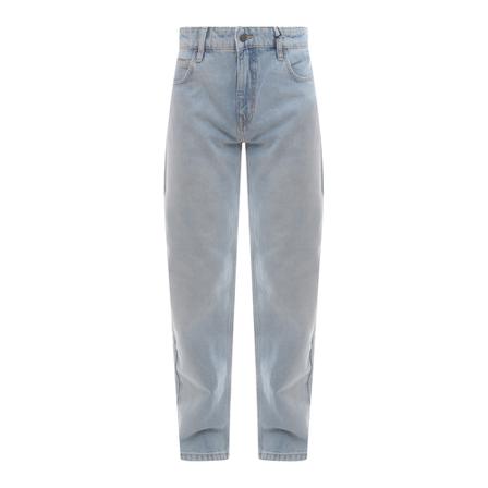 Guess, Straight Jeans Blauw, Heren, Maat:W30