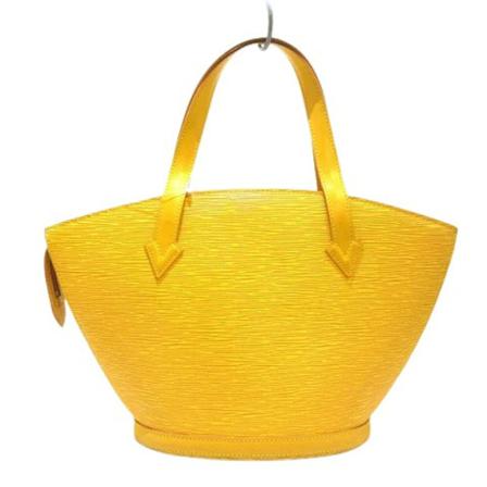 Louis Vuitton Vintage, Pre-owned Leather Saint Jacques Bag Geel, Dames, Maat:ONE Size
