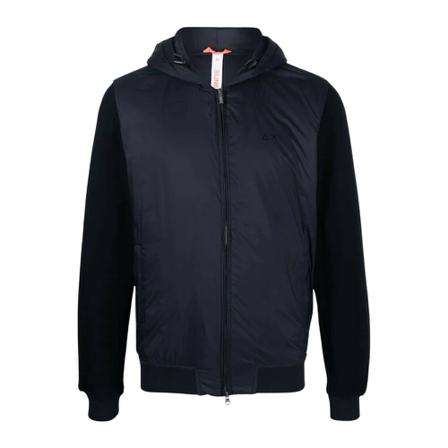 Sun68, Light Jackets Blauw, Heren, Maat:M,nylon