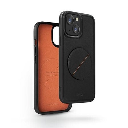 Uniq Novo-etui for iPhone 14 Plus / 15 Plus - Svart