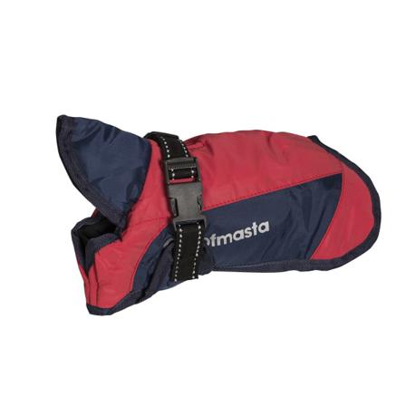 Woofmasta Secret Flash Dog Coat 8 Tum Röd