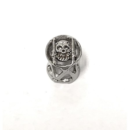 Stål plugg med dödskalle