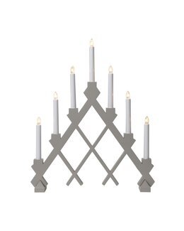 Kynttelikkö Rut beige beige-Star Trading