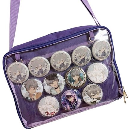 Gennemsigtig skuldertaske til kvinder JK Lille-Pain taske Japansk stil Messenger taske Pige Sød Sling taske Teenagere Crossbody taske