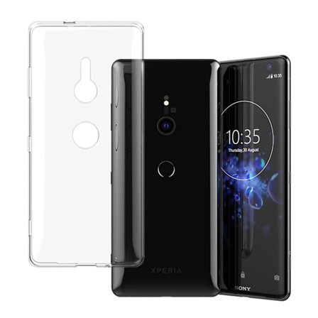 Transparent Silikon TPU-Skal till Sony Xperia XZ3