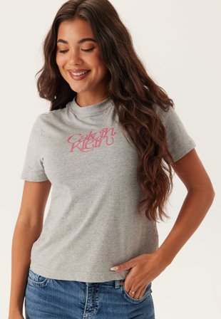 Calvin Klein Jeans-Ss Fitted Script Calvin Klein Te-XXS