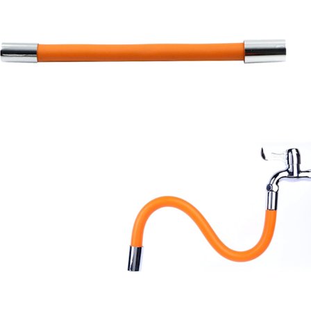 30 cm kranforlengelsesrør, universell forlengelse - fleksibel jetregulator