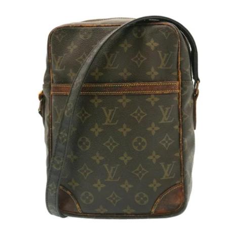 Louis Vuitton Vintage, Pre-owned Canvas louis-vuitton-bags Bruin, unisex, Maat:ONE Size