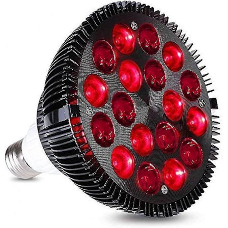Rödljusterapilampa, Wolezek 36w 18 Led Infraröd Ljusterapiapparat, 660nm Rött Och 850nm Nära Infrarött Kombinationslampa-hy