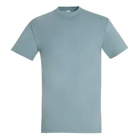 SOLS Imperial Herr T-shirt Kort Ärm Tungvikt XXL Ice Blu