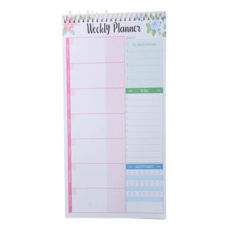 Time Management planner Dagsplanlæggere Ugentlig planlægning