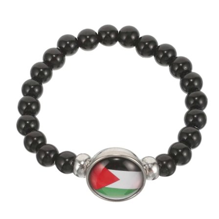 Palestina Flagga Armband Handledsarmband Patriotiskt Armband Dekorativt Flagga Armband