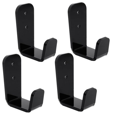 Jääkiekkomailan teline, seinäkiinnitys