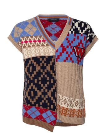 Pincio Vests Knitted Vests Monivärinen/Kuvioitu Weekend Max Mara