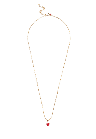 ENAMEL Copenhagen Halsband, Amore Halsband Dam Röd ONESIZE