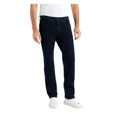 Mac, Straight Trousers Blauw, Heren, Maat:W35 L32