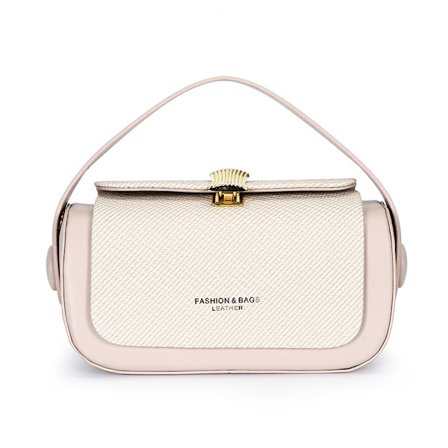 2025 ny mode high-end lille firkantet taske til kvinder forår og sommer enkelt skulder crossbody taske tekstureret crossbody taske