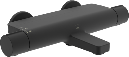 Oras Optima Style 7140N-33 Badekarkran 150 c/c Matt svart, Baderom