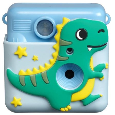 Lasten kamera lämpötulostimella, 20 MP, 1080P-video, silikonikuori ja pelit