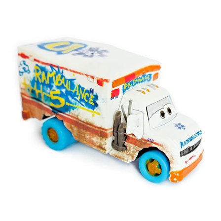 Disney Pixar Bilar Arvy Och Dr. Damage Fordonsmodell Barn Racerbil Leksak Mini Racers Lastbil Samlarobjekt Barnfödelsedagspresenter