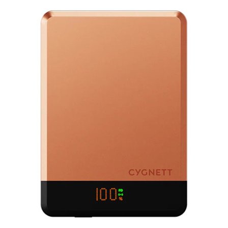 Powerbank MagSafe Magnetisk 10000mAh med USB-C-port CYGNETT Roséguld