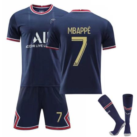 Paris Messi Ballon d'Or Messi Neymar set för vuxna barn Number 7 Number 7 28 150-160cm