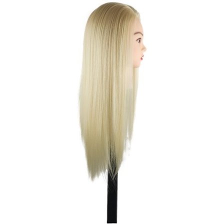 Frisør Mannekeng Hode Frisør Styling Trening Fletting Øvelse Mannekeng Hode med Stativ for Frisørsalong