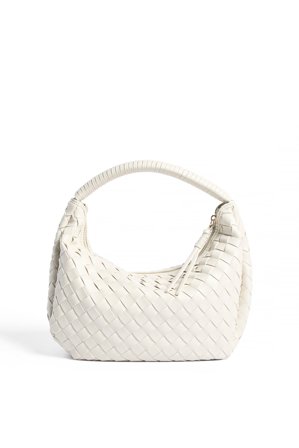 NA-KD gewebte Handtasche mit Wickelgriff - Taschen - Beige - One Size