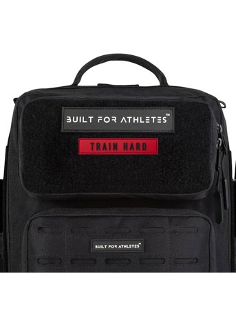 Train Hard Patch Red Built For Athletes