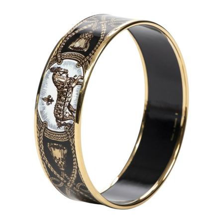 Hermès Vintage Pre-owned Jewellery svart, Dam Vintage Smycken, Dam, Storlek: ONE SIZE
