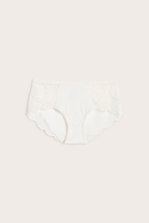 Kappahl | Hipstertrosor med spets | Vit